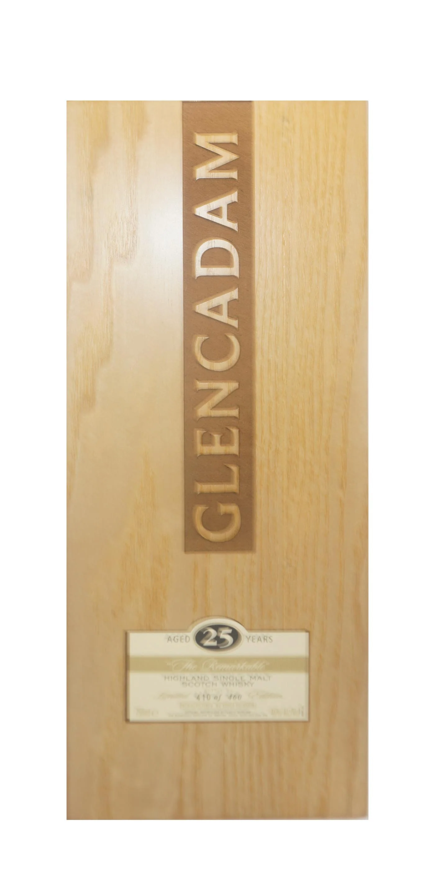 GLENCADAM SCOTCH SINGLE MALT HIGHLAND 92PF 25YR 750ML - Image 2