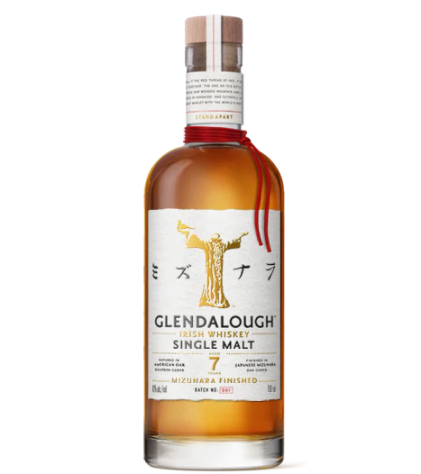 GLENDALOUGH WHISKEY SINGLE MALT MIZUNARA FINISHED IRISH 7YR 750ML