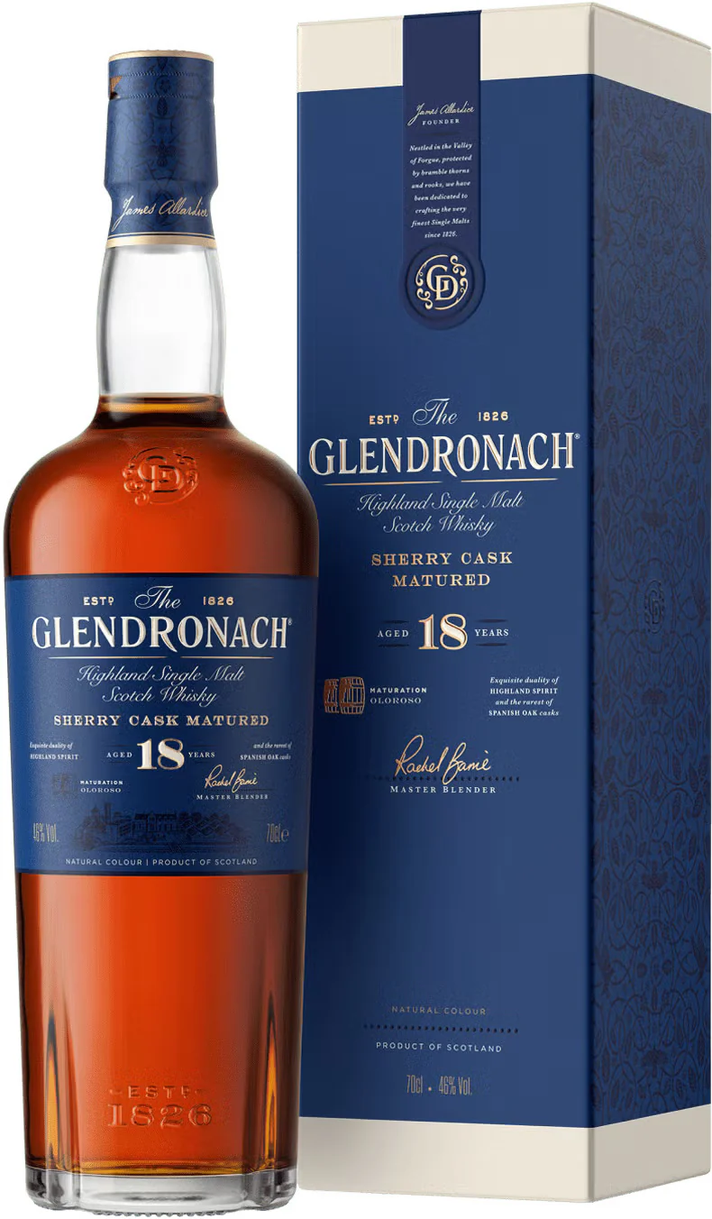 GLENDRONACH SCOTCH SINGLE MALT 92PF 18YR 700ML