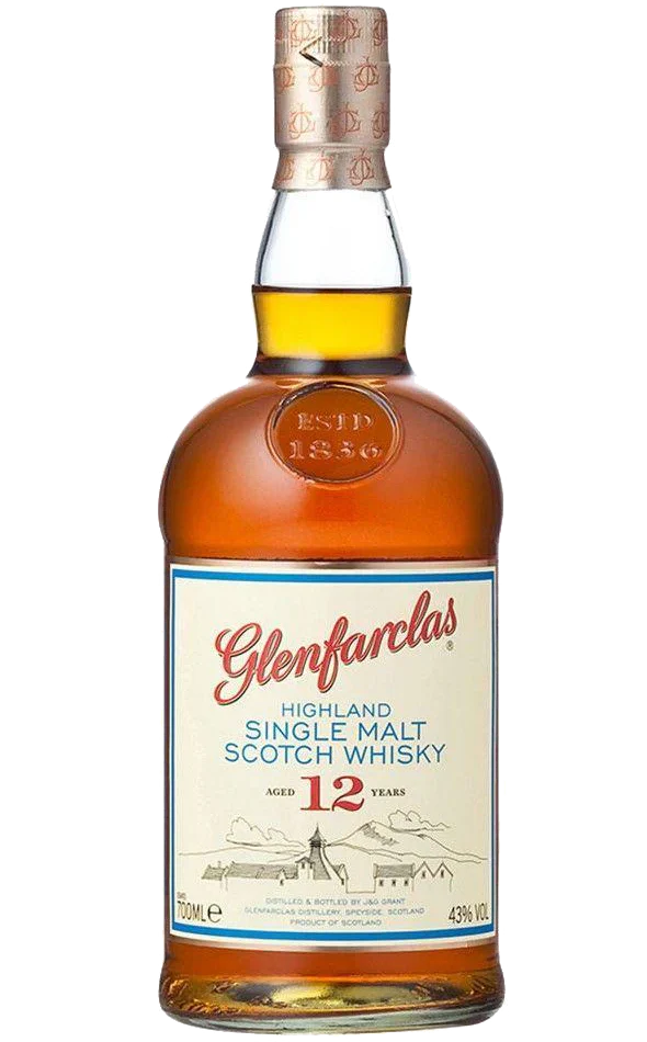 GLENFARCLAS SCOTCH SINGLE MALT HIGHLAND 86PF 12YR 750ML