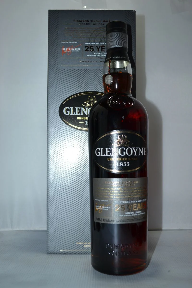 GLENGOYNE SCOTCH SINGLE MALT HIGHLAND 96PF 25YR 750ML