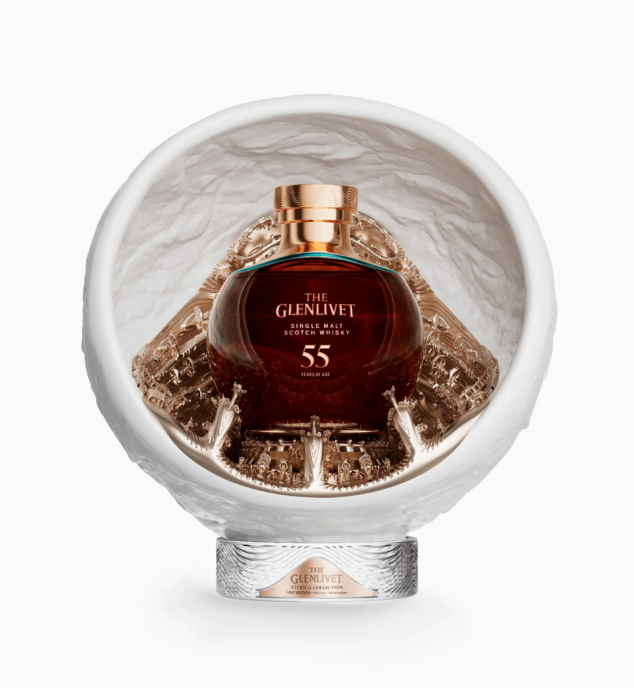 GLENLIVET SCOTCH SINGLE MALT THE ETERNAL COLLECTION 55YR 700ML