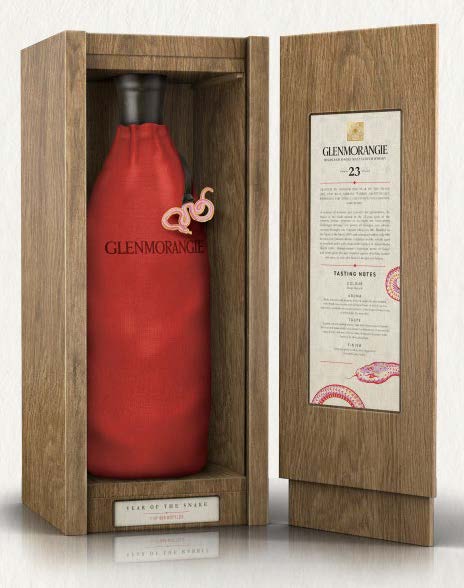 GLENMORANGIE SCOTCH SINGLE MALT YEAR OF THE SNAKE HIGHLAND 23YR 750ML - Image 2
