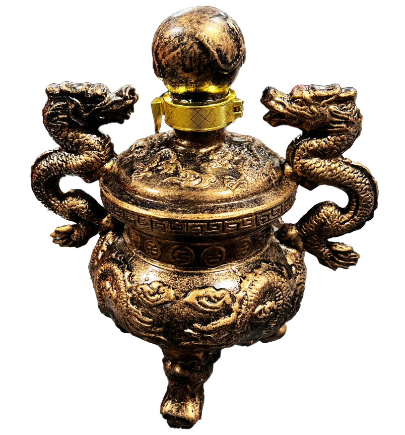 GOALONG DRAGON DING WHISKEY SINGLE MALT TRIPOD CHINA 5YR 750ML