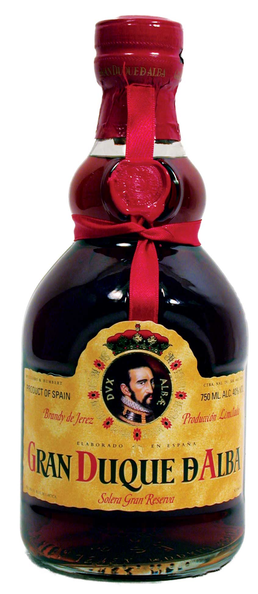 GRAN DUQUE D ALBA BRANDY DE JEREZ SPAIN 750ML