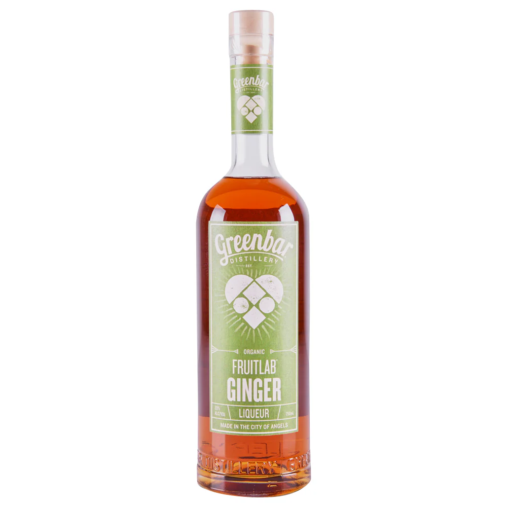 GREENBAR FRUITLAB LIQUEUR ORGANIC GINGER 750ML