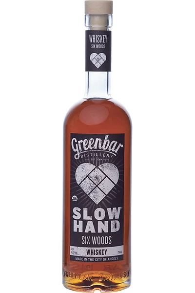 GREENBAR SLOW HAND WHISKEY SIX WOOD CASK CALIFORNIA 750ML - Image 2