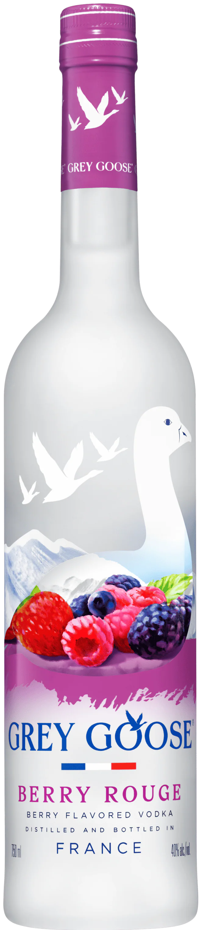 GREY GOOSE VODKA BERRY ROUGE FRANCE 750ML