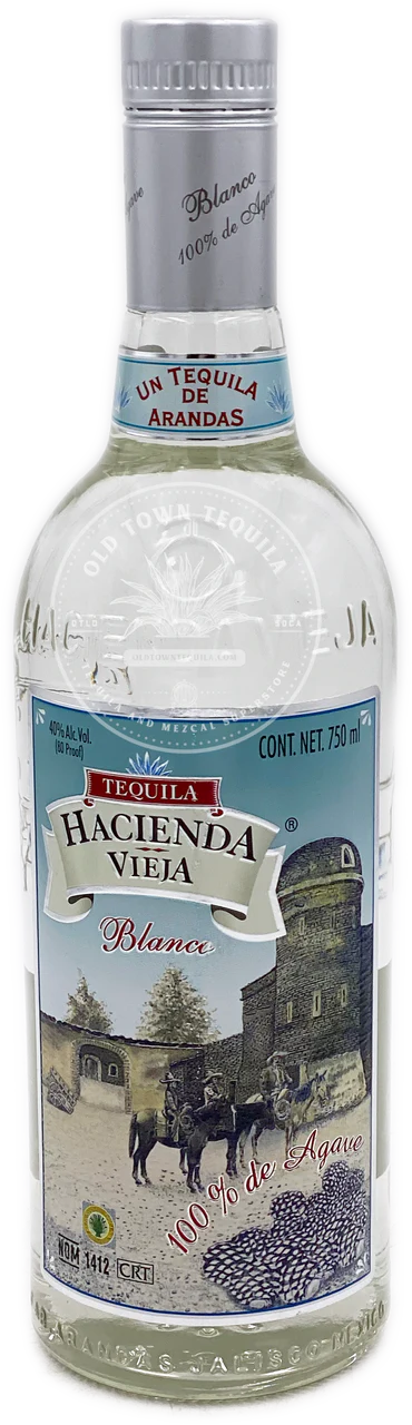 HACIENDA VIEJA TEQUILA BLANCO 750ML
