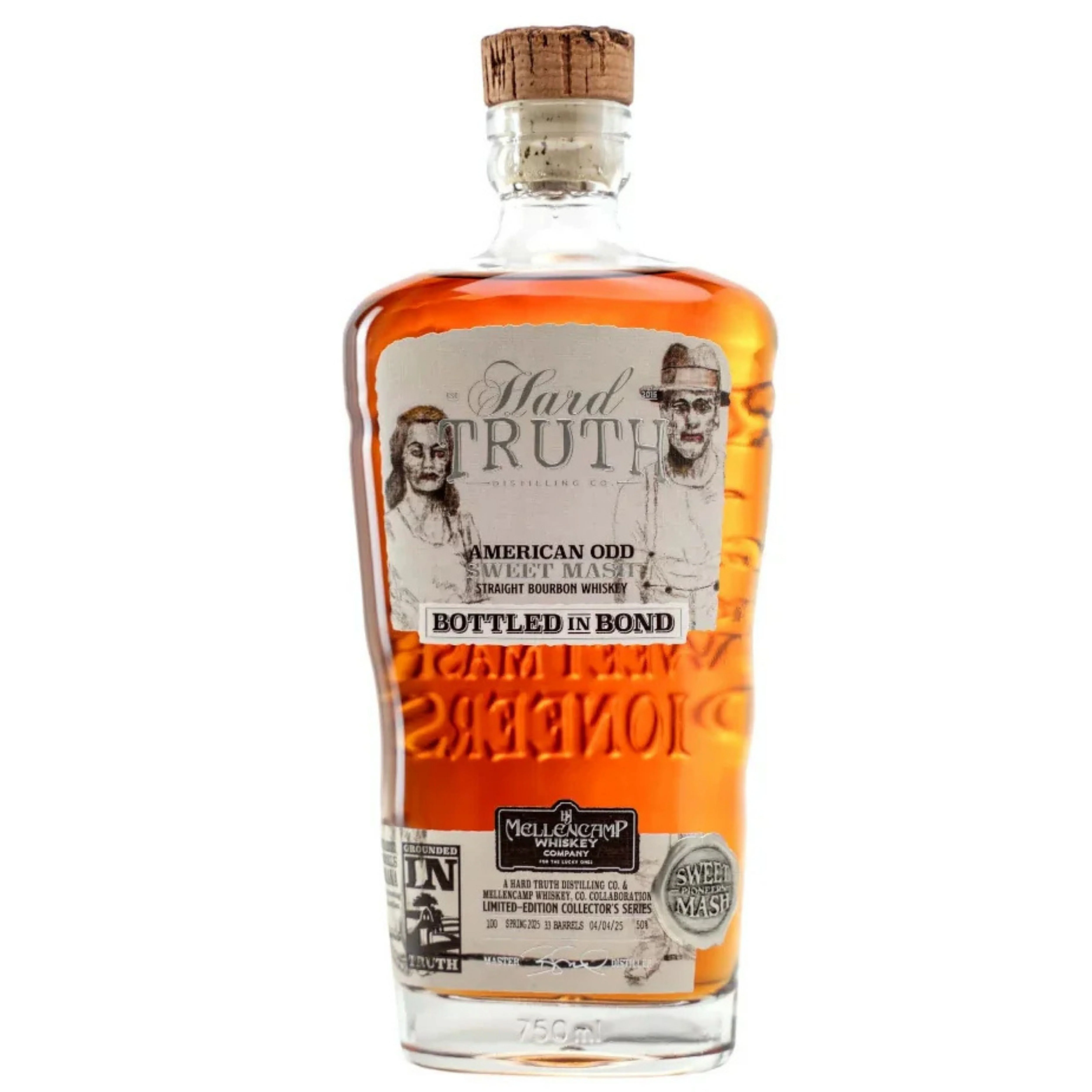 HARD TRUTH BOURBON SWEET MASH MELLANCAMP LIMITED EDITION BOTTLED IN BOND 750ML