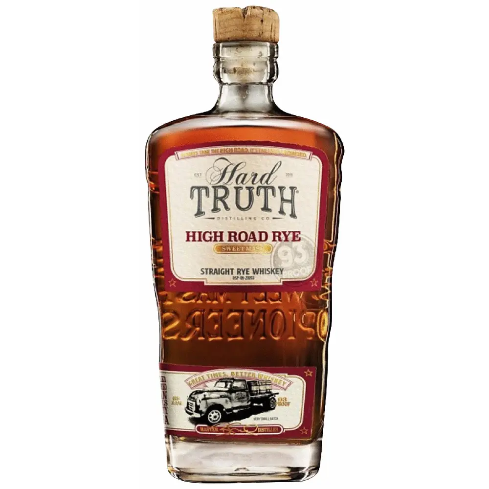 HARD TRUTH WHISKEY HIGH ROAD RYE SWEET MASH INDIANA 750ML