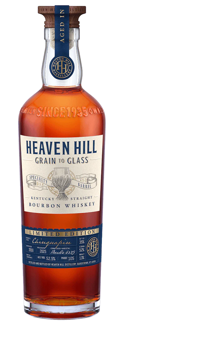HEAVEN HILL BOURBON STRAIGHT GRAIN TO GLASS LIMITED EDITION 2025 KENTUCKY 700ML