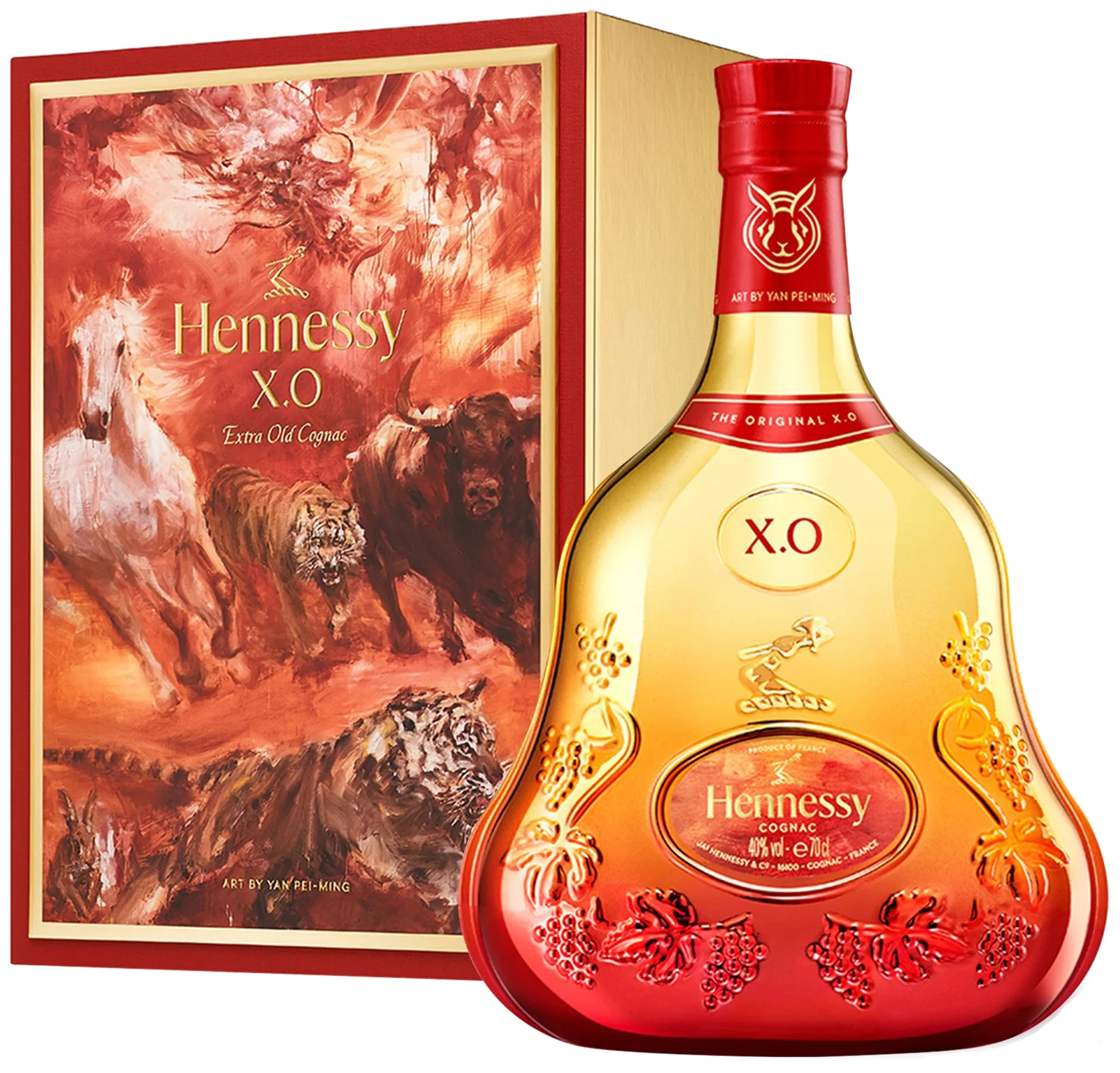 HENNESSY COGNAC XO LUNAR NEW YEAR 2023 FRANCE 750ML (SHIPPING ONLY)