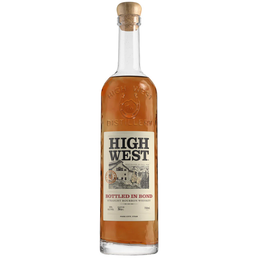 HIGH WEST BOURBON BOTTLED IN BOND UTAH 750ML