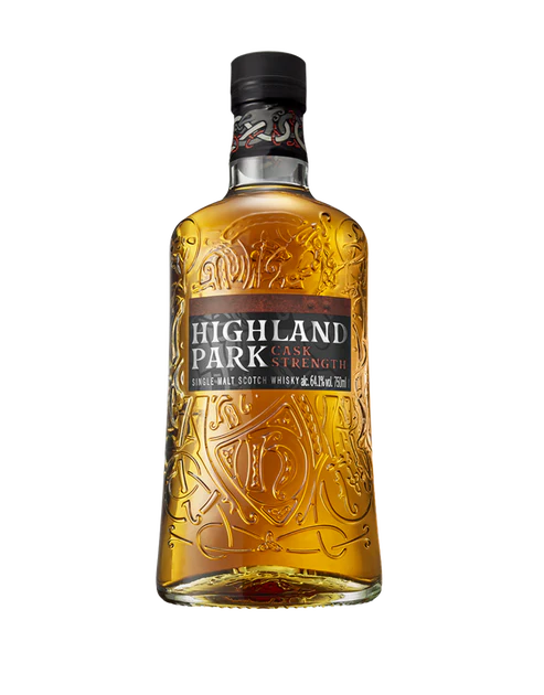 HIGHLAND PARK SCOTCH SINGLE MALT RELEASE NO 3 CASK STRENGTH ROBUST & INTENSE 750ML
