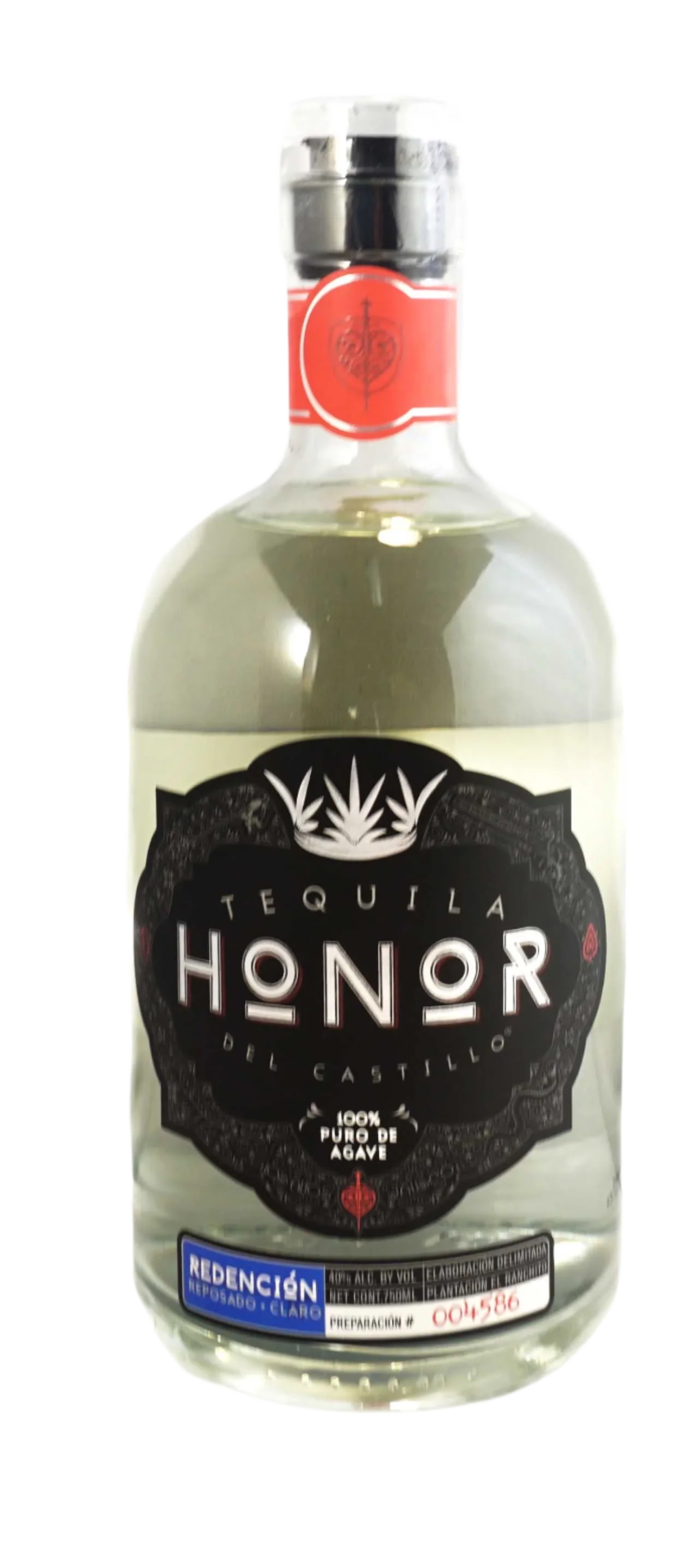 HONOR DEL CASTILLO TEQUILA REPOSADO CLARO 750ML