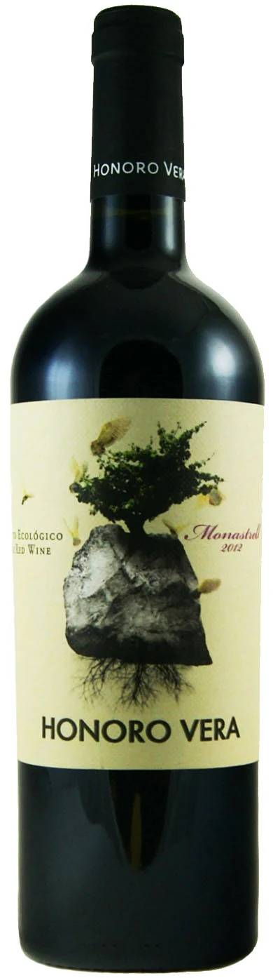 HONORO VERA RED WINE MONASTRELL ORGANIC GRAPES JUMILLA SPAIN 2024 - Image 2