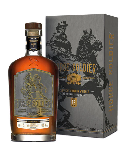 HORSE SOLDIER BOURBON SINGLE BARREL COMMANDERS SELECT IV 20TH ANNIVERSARY OHIO 15YR 750ML