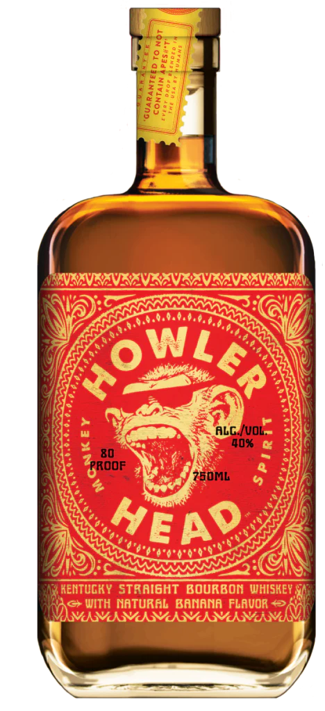 HOWLER HEAD WHISKEY BANANA FLAVOR SOUTH CAROLINA 750ML