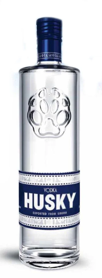 HUSKY VODKA FROM SIBERIA 750ML