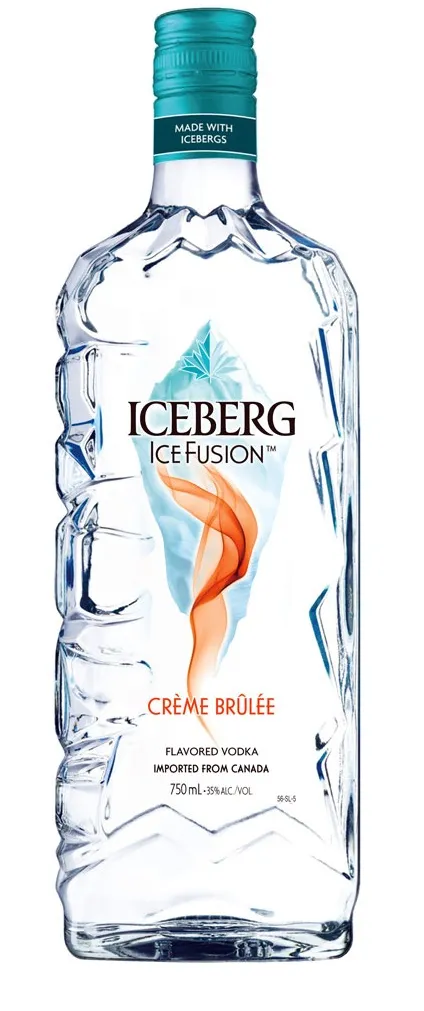ICEBERG VODKA ICEBERG ICE FUSION CREME BRULEE CANADA 750ML