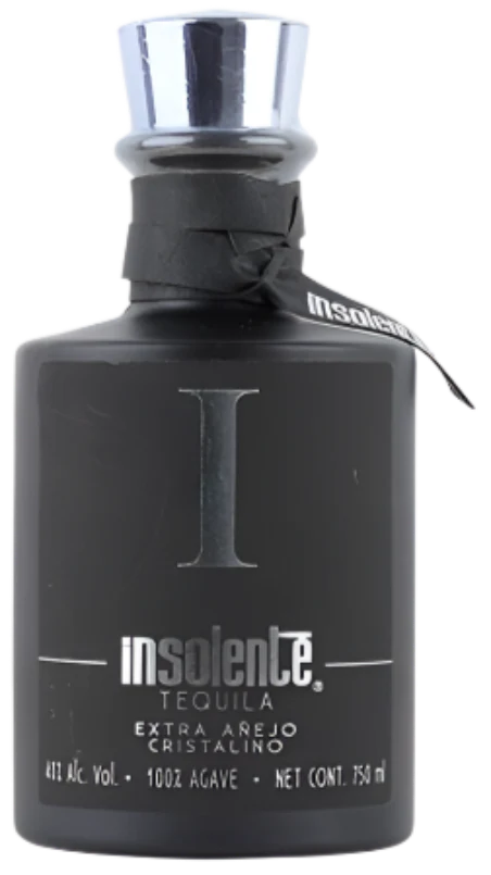 INSOLENTE TEQUILA ANEJO CRISTALINO 750ML