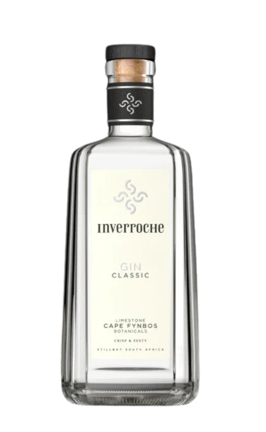 INVERROCHE GIN CLASSIC LIMESTONE CAPE FYNBOS BOTANICALS SOUTH AFRICA 750ML