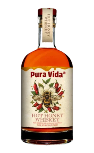 IRON SMOKE PURA VIDA WHISKEY HOT HONEY 750ML