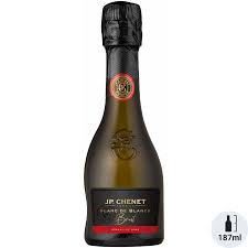 J P CHENET SPARKLING WINE BRUT BLANC DE BLANCS FRANCE NV 187ML