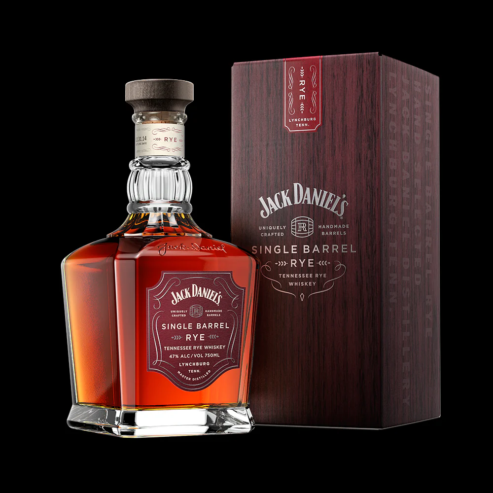 JACK DANIELS WHISKEY RYE SINGLE BARREL TENNESSEE 750ML
