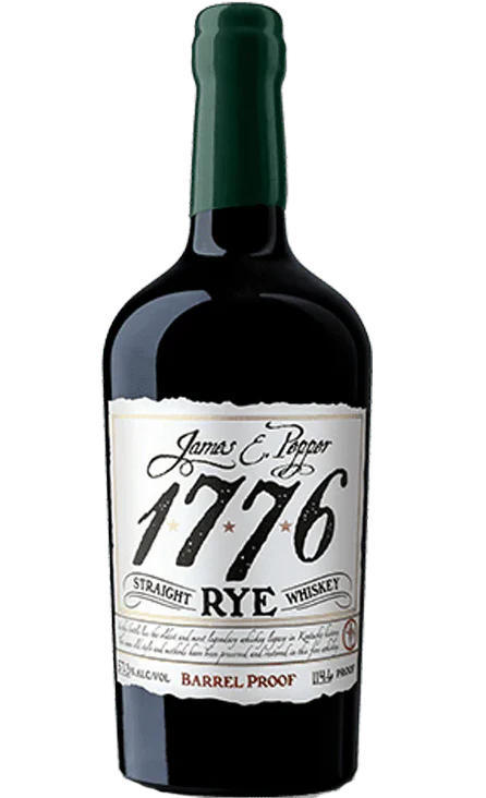 JAMES E PEPPER 1776 WHISKEY RYE BARREL PROOF KENTUCKY 750ML