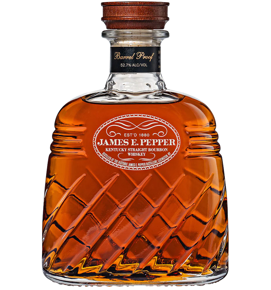JAMES E PEPPER BOURBON BARREL PROOF KENTUCKY 750ML