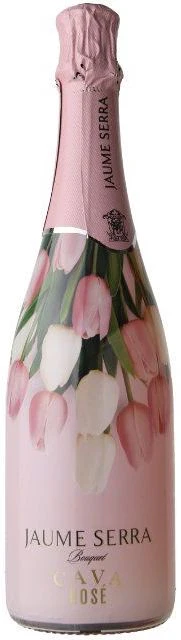 JAUME SERRA SPARKLING BRUT ROSE CAVA SPAIN 750ML