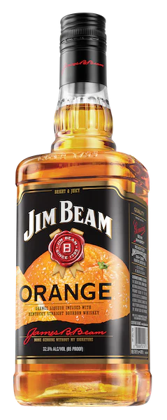 JIM BEAM BOURBON ORANGE 750ML