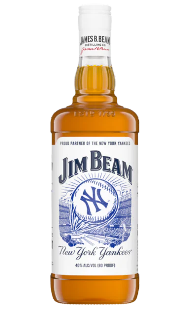 JIM BEAM BOURBON STRAIGHT LIMITED YANKEES EDITION KENTUCKY 1LI