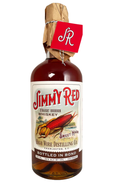 JIMMY RED BOURBON STRAIGHT BOTTLED IN BOND SOUTH CAROLINA 750ML