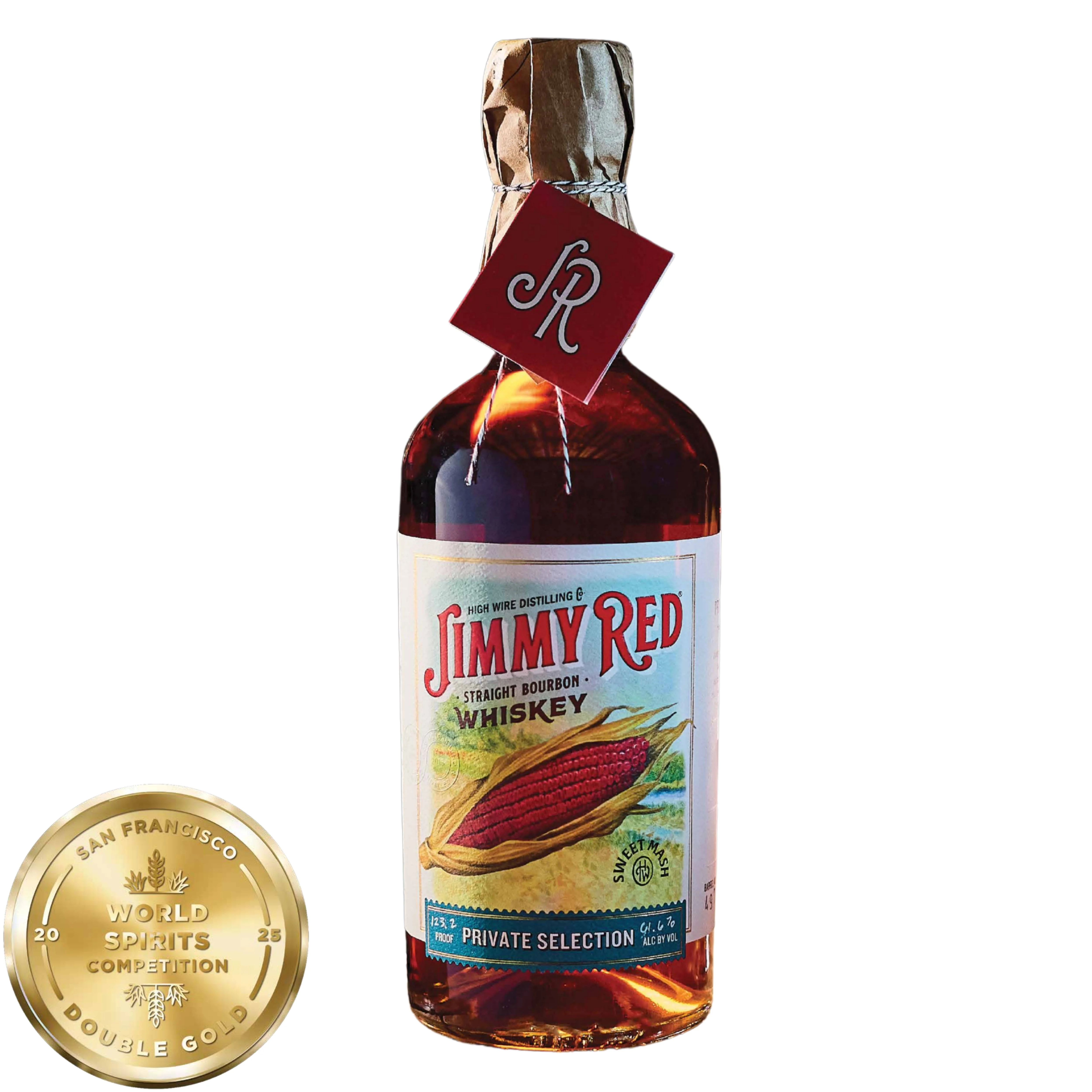 JIMMY RED BOURBON STRAIGHT PRIVATE BARREL SELECT SOUTH CAROLINA 117.5PF 750ML