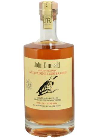 JOHN EMERALD LESLIE'S ALABAMA MUSCADINE LEES BRANDY 750ML