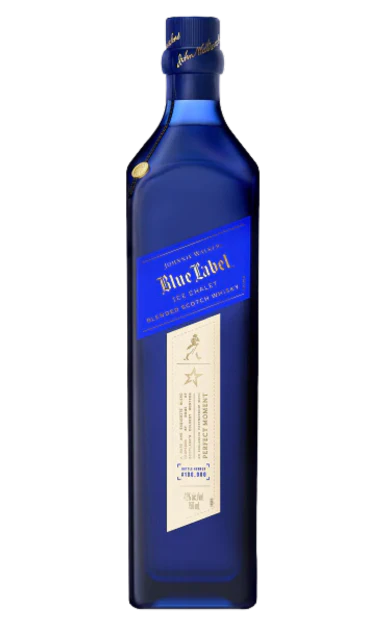 JOHNNIE WALKER SCOTCH BLENDED BLUE LABEL LIMITED ICE CHALET EDITION 750ML - Image 3
