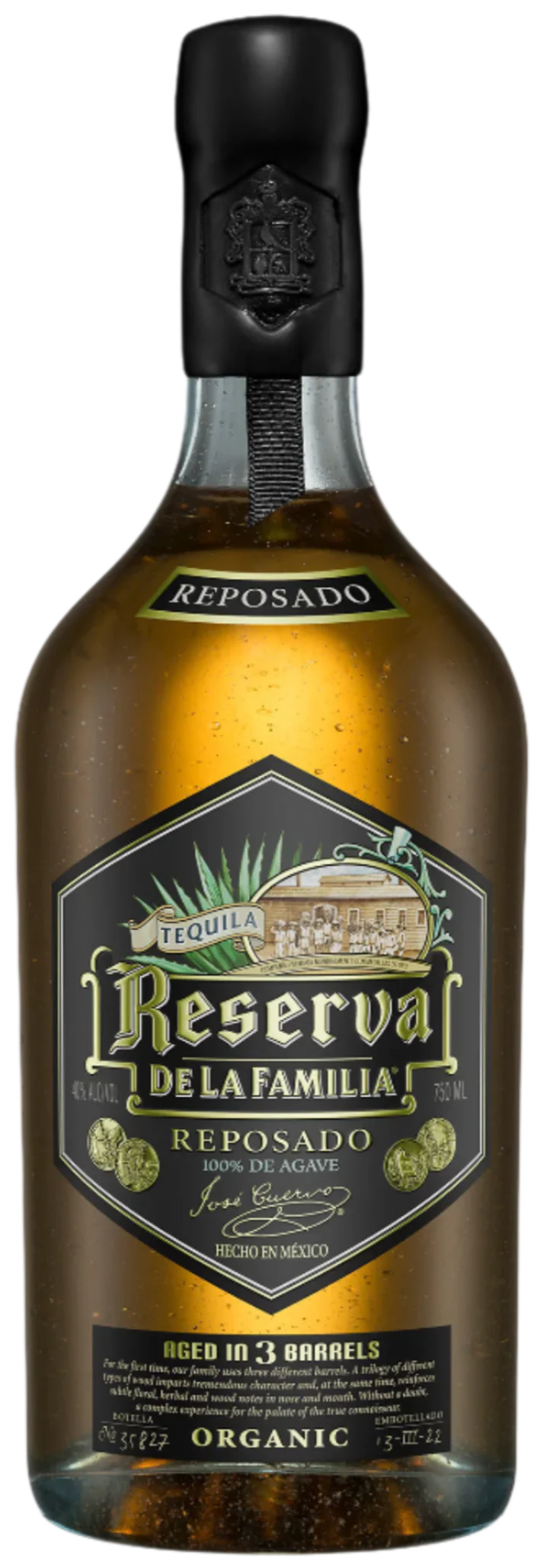 JOSE CUERVO DE LA FAMILIA TEQUILA REPOSADO RESERVA 750ML