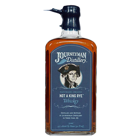 JOURNEYMAN NOT A KING WHISKEY RYE MICHIGAN 750ML