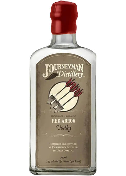 JOURNEYMAN VODKA RED ARROW MICHIGAN 90PF 750ML