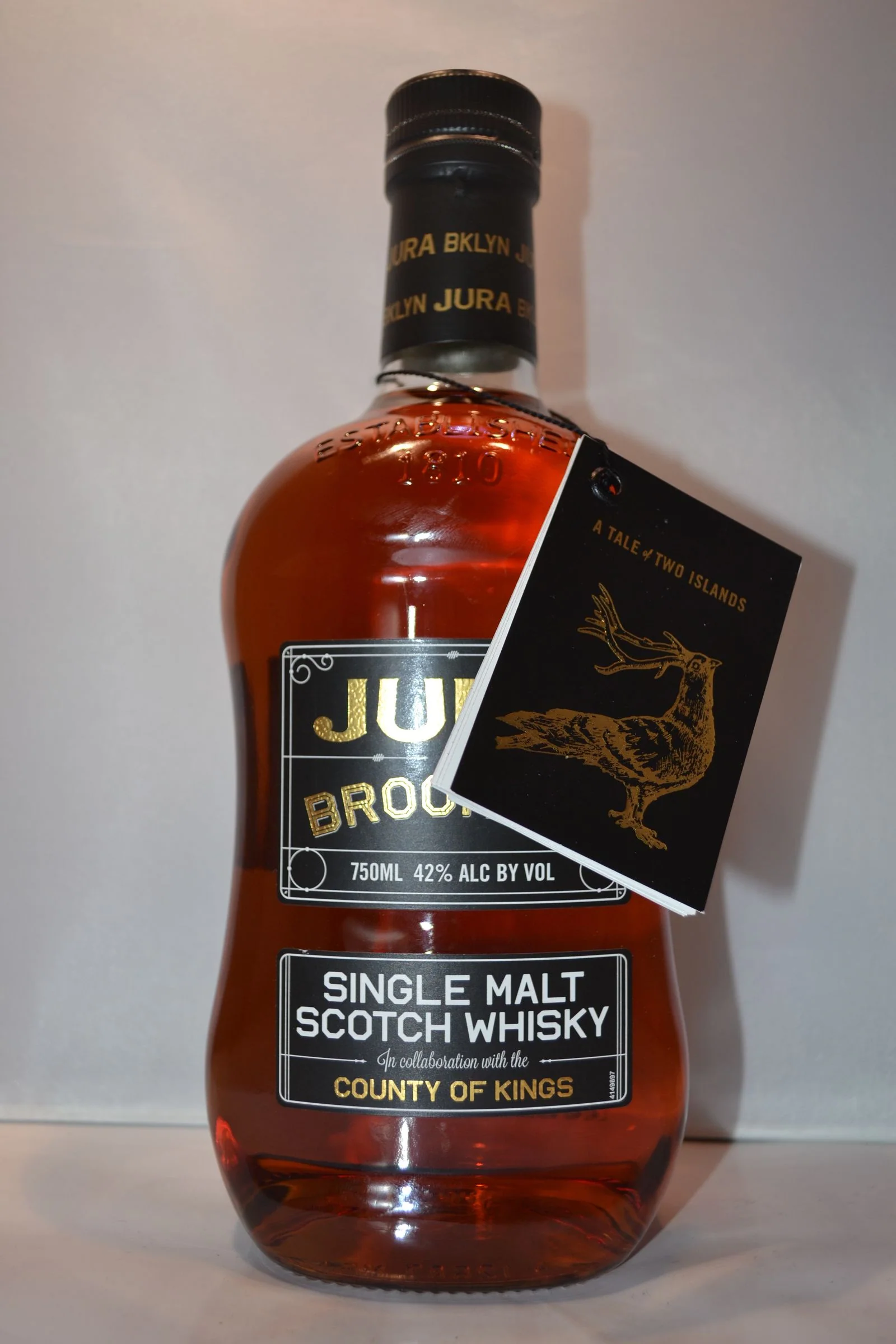 JURA SCOTCH SINGLE MALT BROOKLYN 84PF 750ML