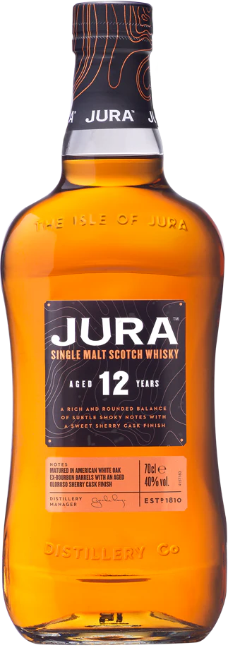 JURA SCOTCH SINGLE MALT ISLE 12YR 750ML