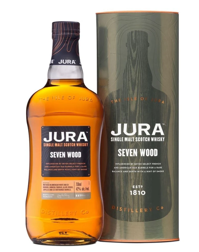 JURA SCOTCH SINGLE MALT SEVEN WOOD 84PF 750ML - Image 3