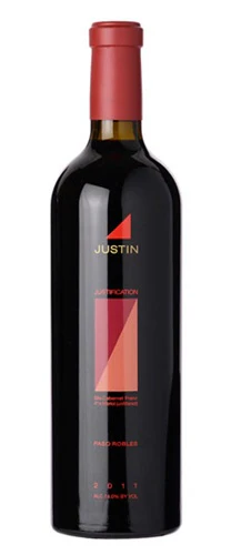 JUSTIN JUSTIFICATION RED WINE PASO ROBLES 2021