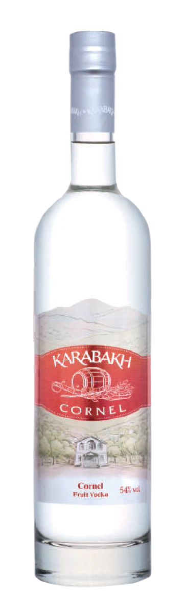 KARABAKH VODKA CORNEL FRUIT 100PF 750ML