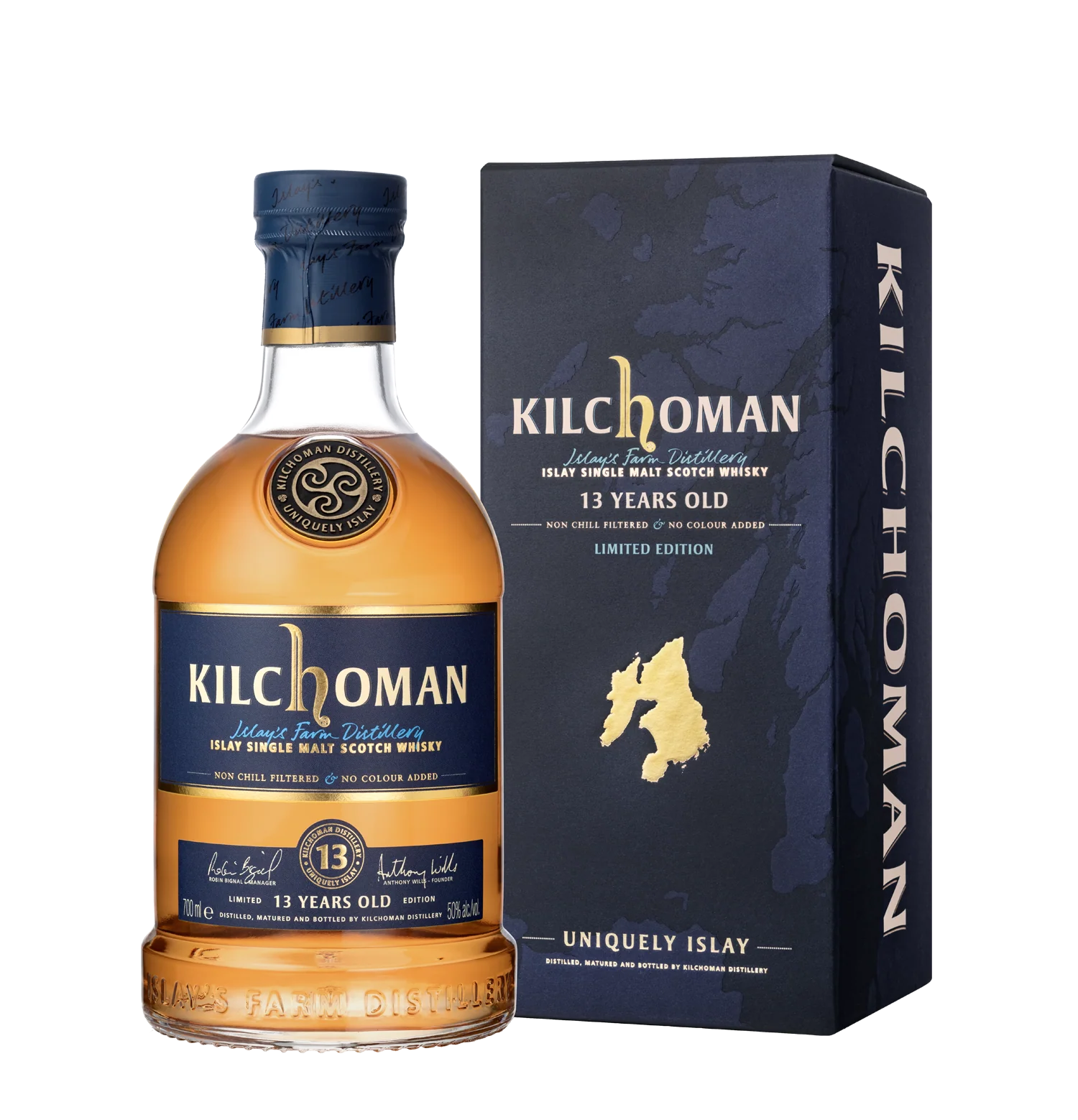 KILCHOMAN SCOTCH SINGLE MALT LIMITED EDITION ISLAY 13YR 750ML