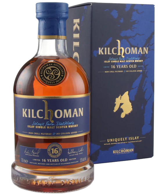 KILCHOMAN SCOTCH SINGLE MALT LIMITED EDITION ISLAY 16YR 750ML