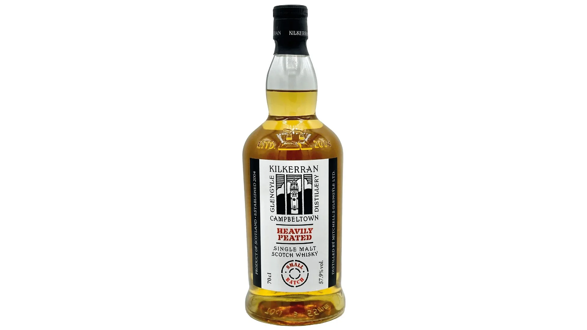 KILKERRAN SCOTCH SINGLE MALT HEAVILY PEATED BATCH 11 700ML